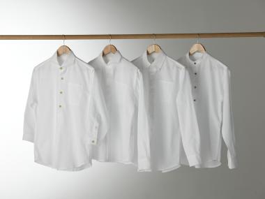 棉匠白シャツ